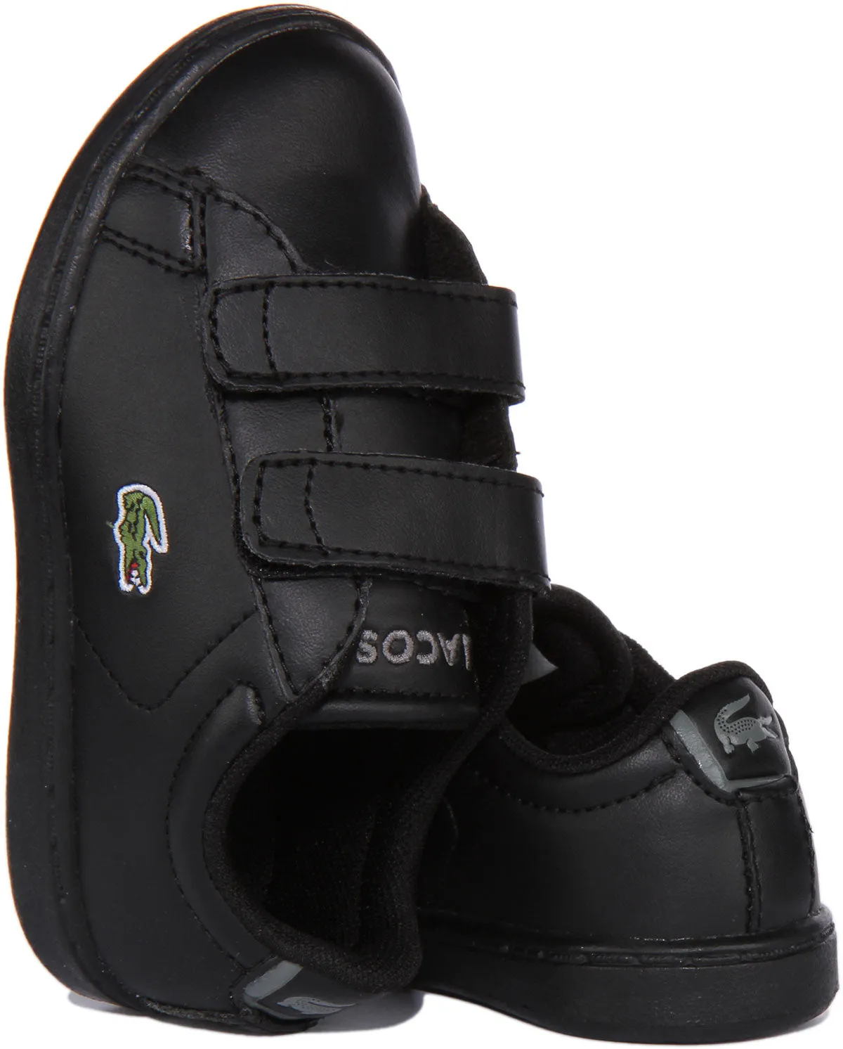 Lacoste Carnaby Evo In Schwarz Für Babyschuhe Lacoste