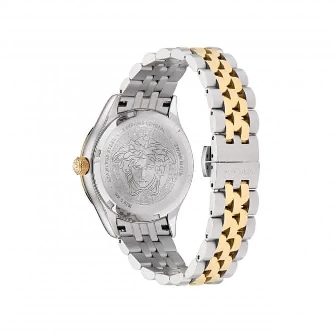 Damen Hellenyium Edelstahl blaue Uhr VE2S00522
