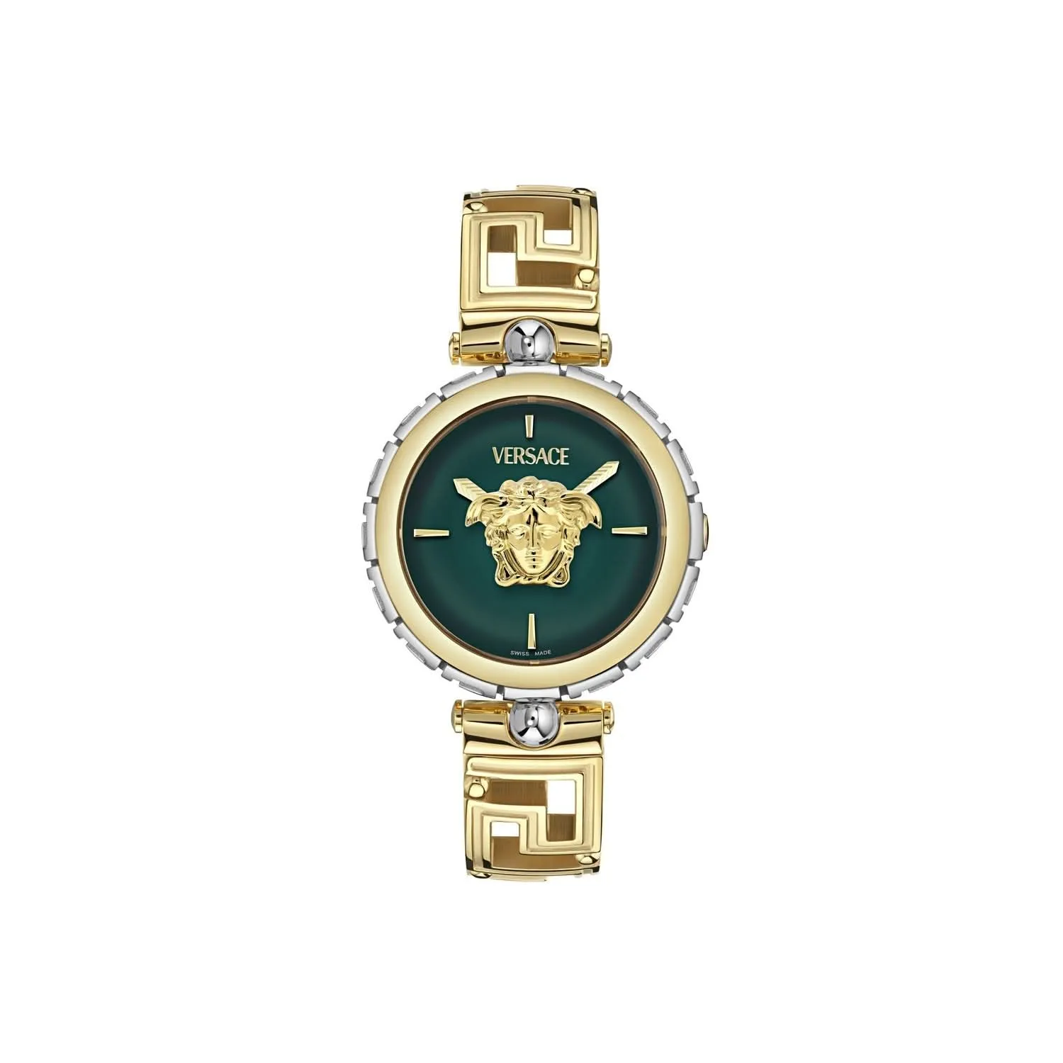 Damen Medusa Schmuck Grün Uhr VE0B00325
