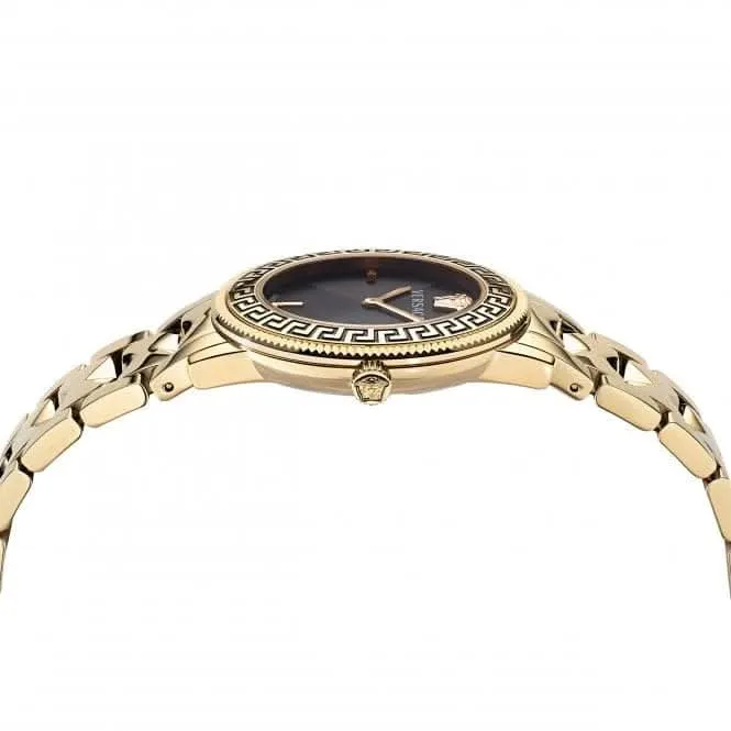 Damen V-Tribute Armbanduhr in Gold-Optik VE2P00622