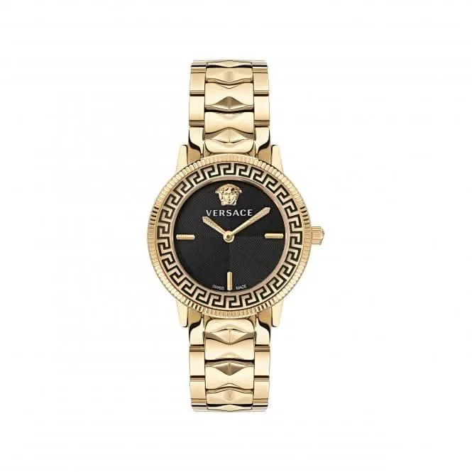 Damen V-Tribute Armbanduhr in Gold-Optik VE2P00622