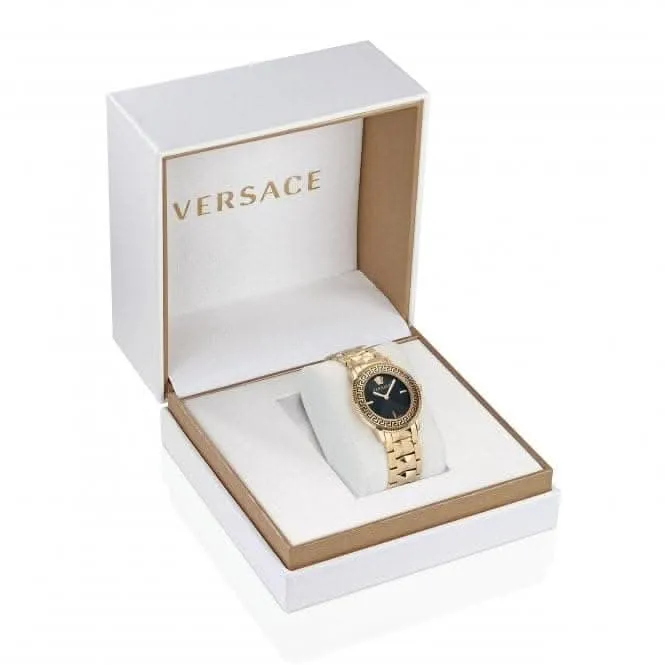 Damen V-Tribute Armbanduhr in Gold-Optik VE2P00622