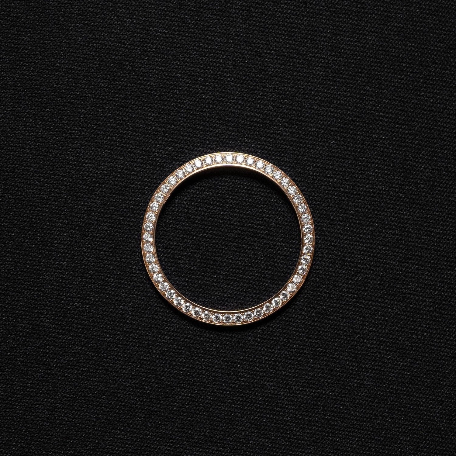 Lünette für Rolex Datejust 31 750 Rosegold 48 Brill. 1,02 TW/VSi