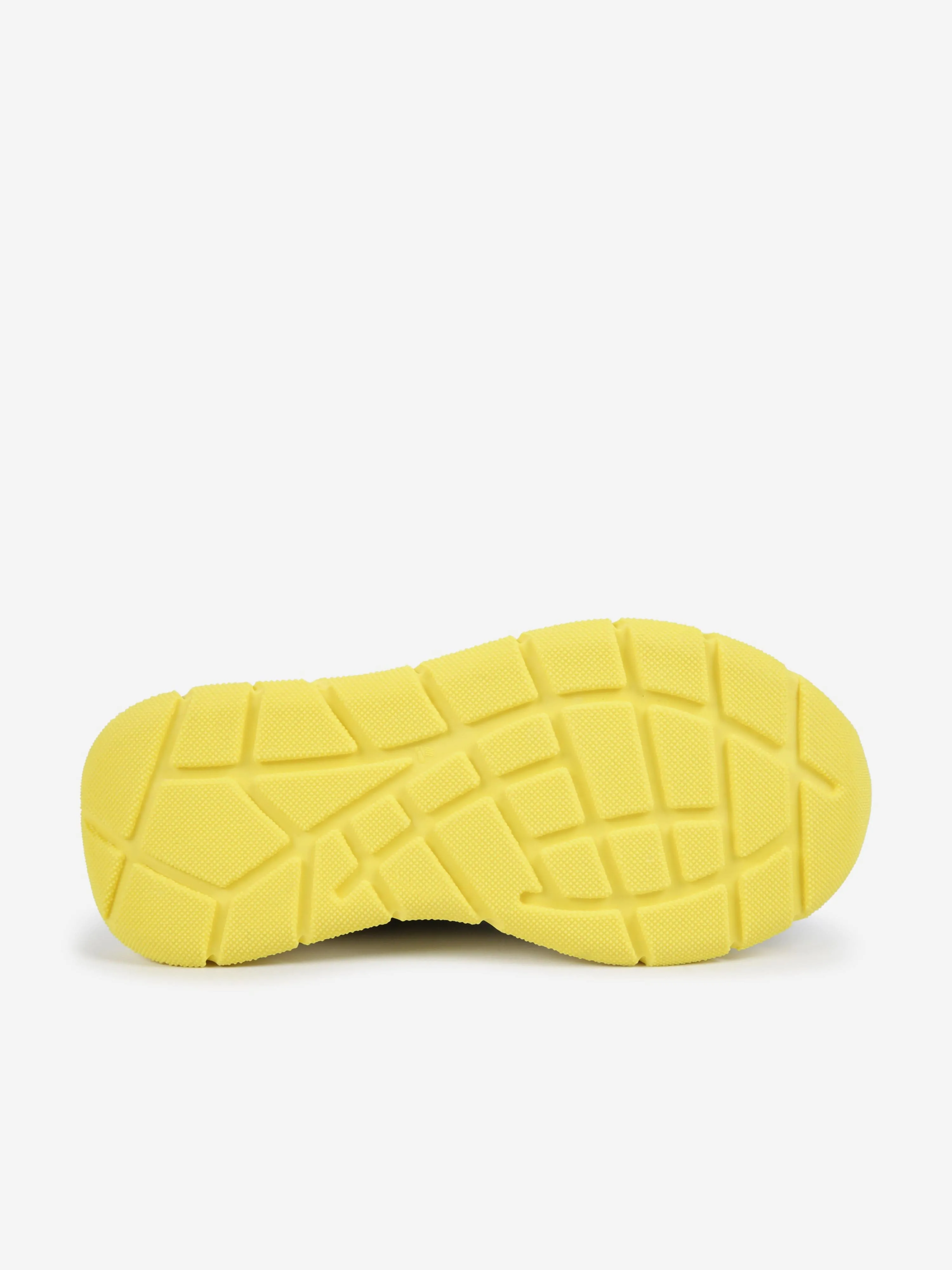 MARC JACOBS Kids Leder-Logo-Sneakers in Schwarz