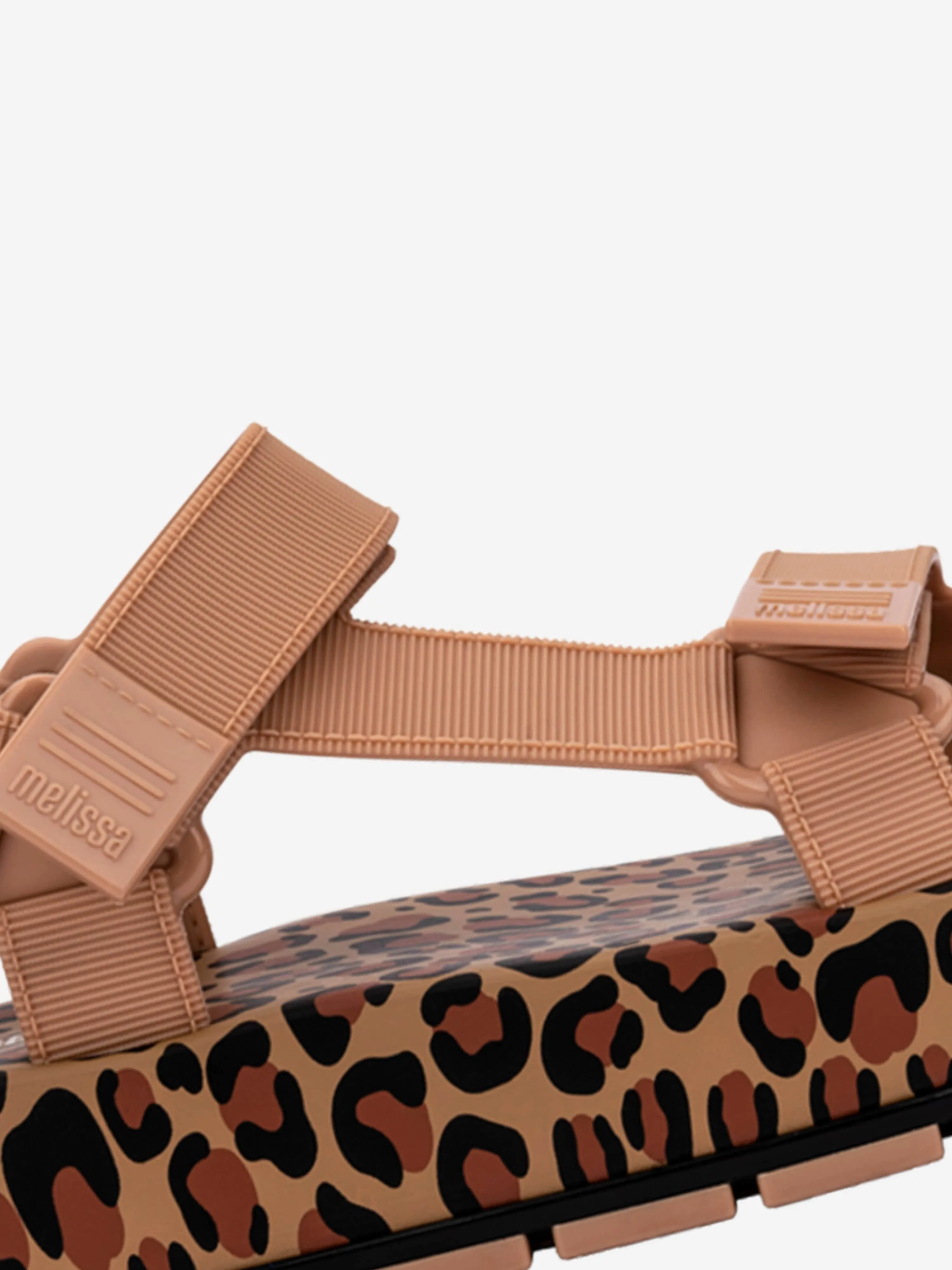Mini Melissa Mädchen Fließende Papete Sandalen in Beige