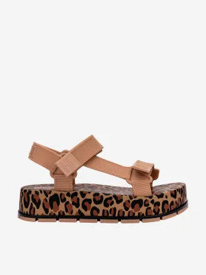 Mini Melissa Mädchen Fließende Papete Sandalen in Beige