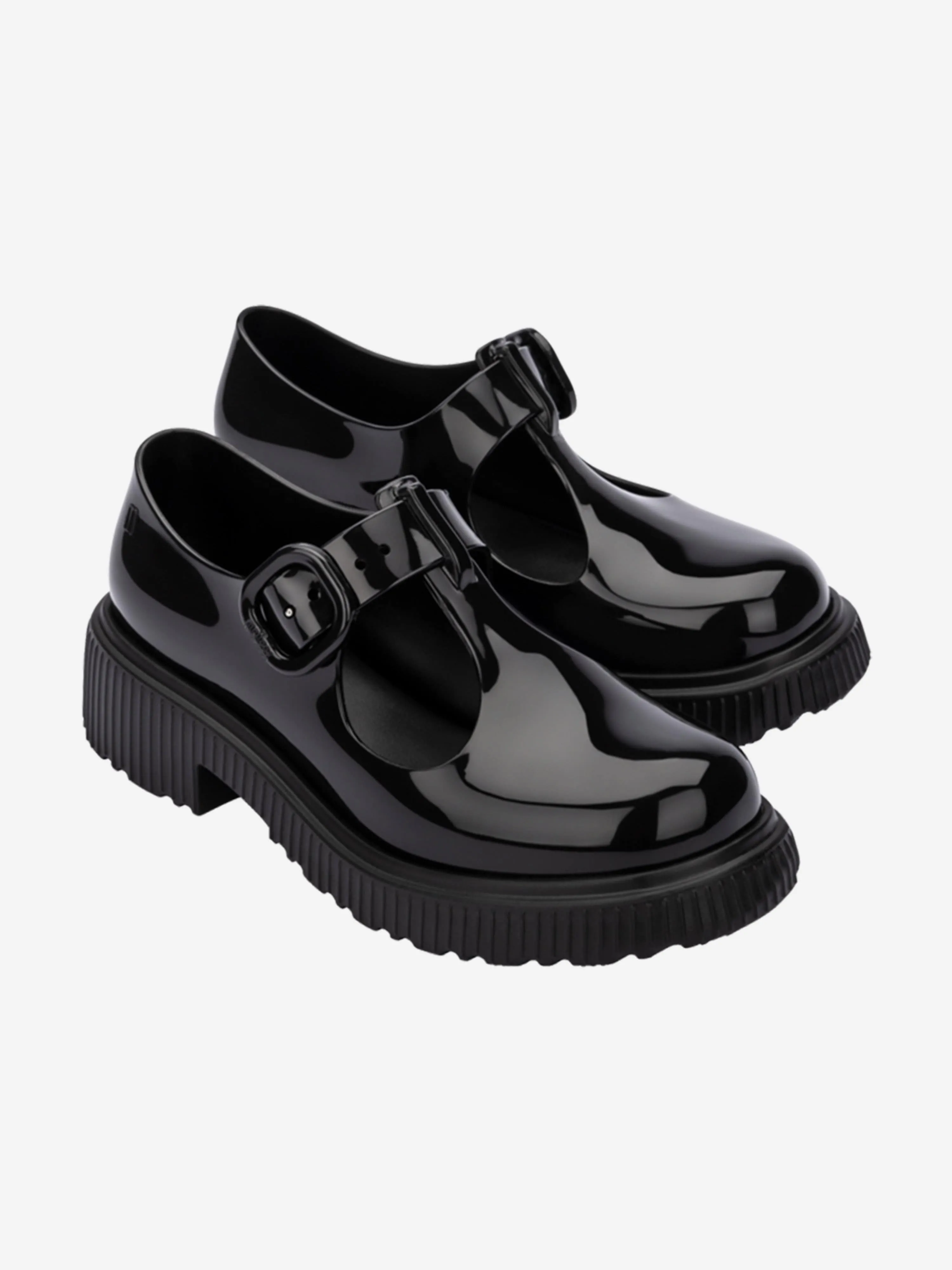 Mini Melissa Mädchen Jackie Schuhe in Schwarz
