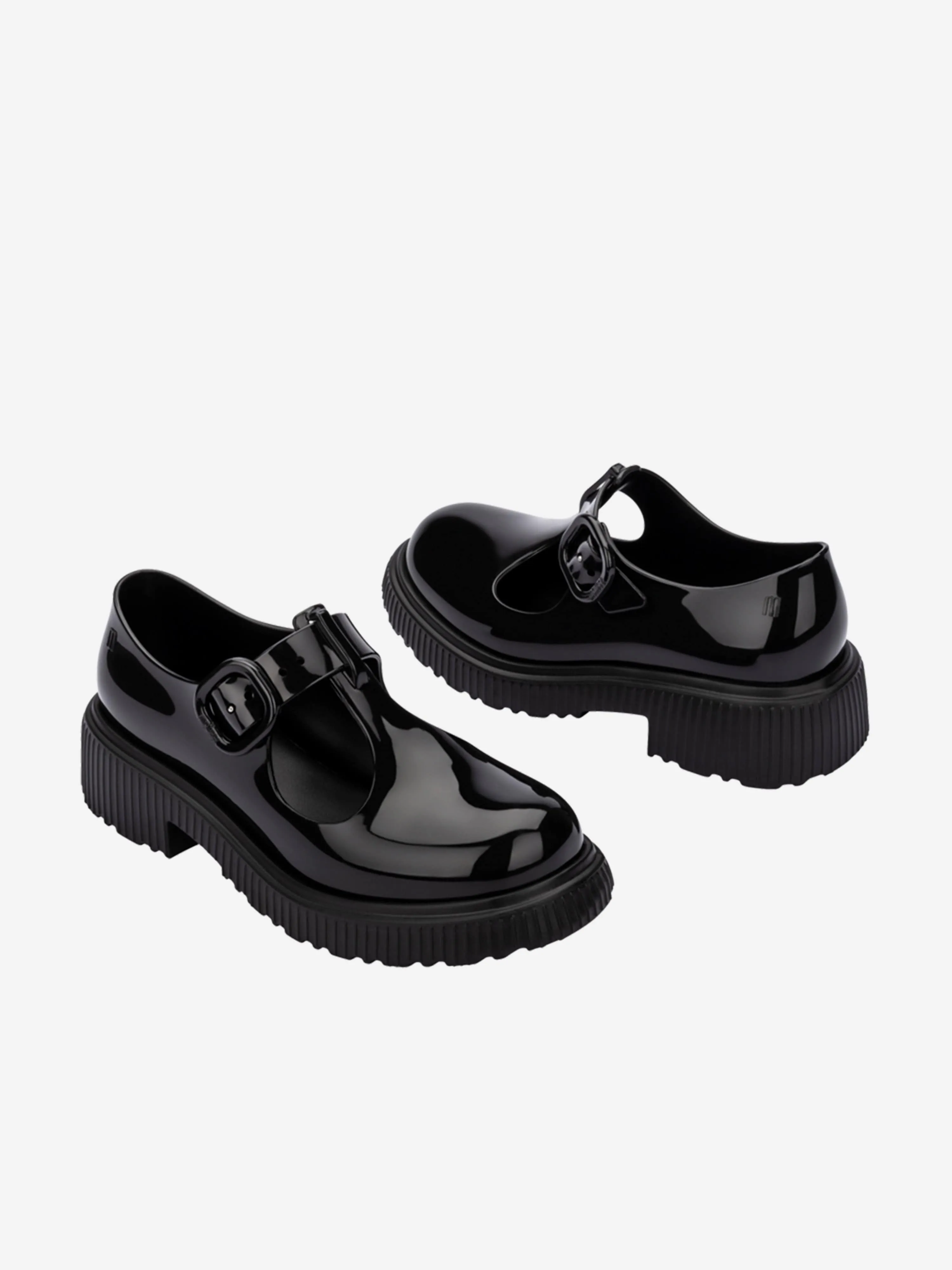 Mini Melissa Mädchen Jackie Schuhe in Schwarz