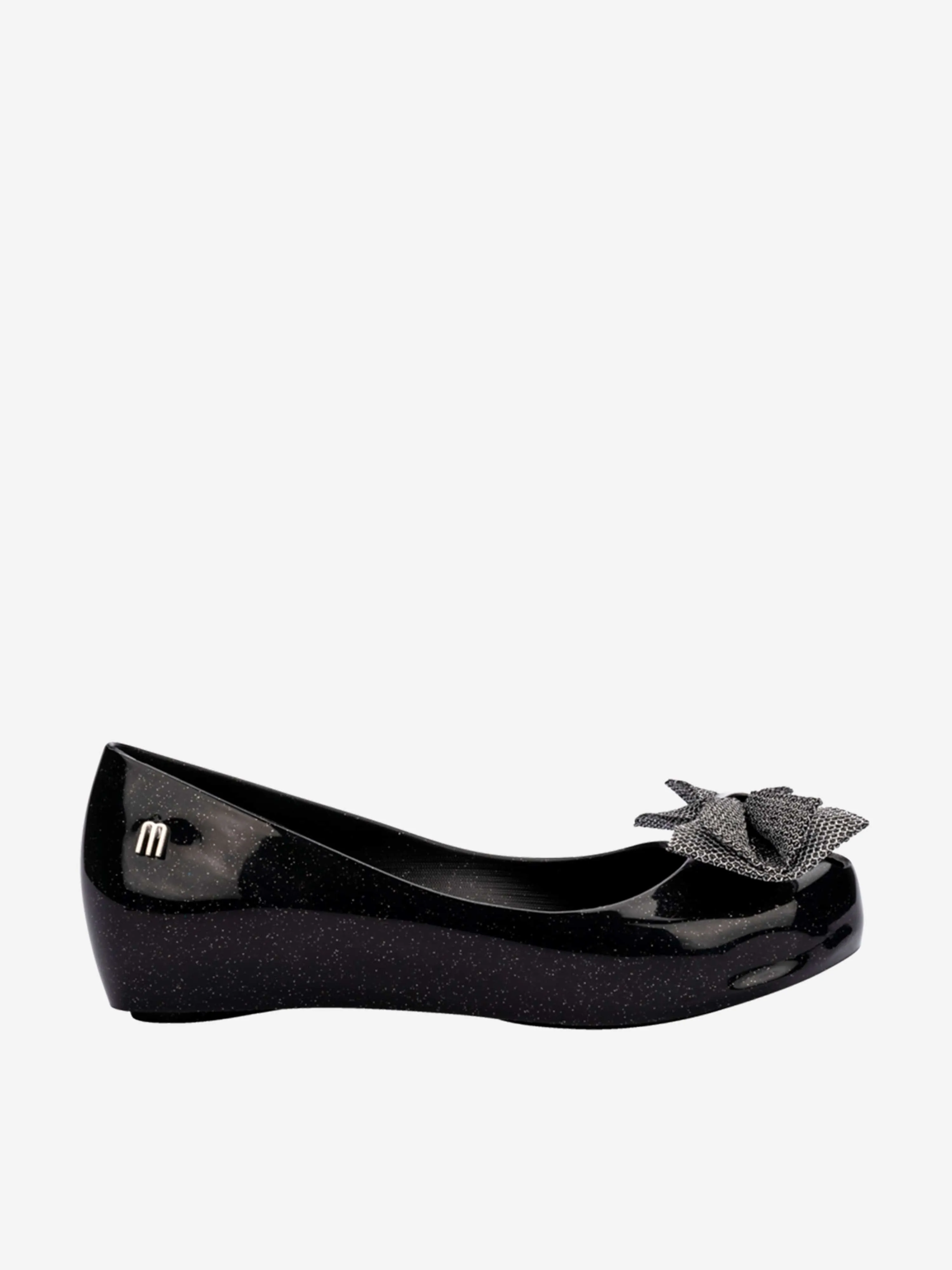 Mini Melissa Mädchen Ultragirl Sweet XII Ballettschuhe in Schwarz