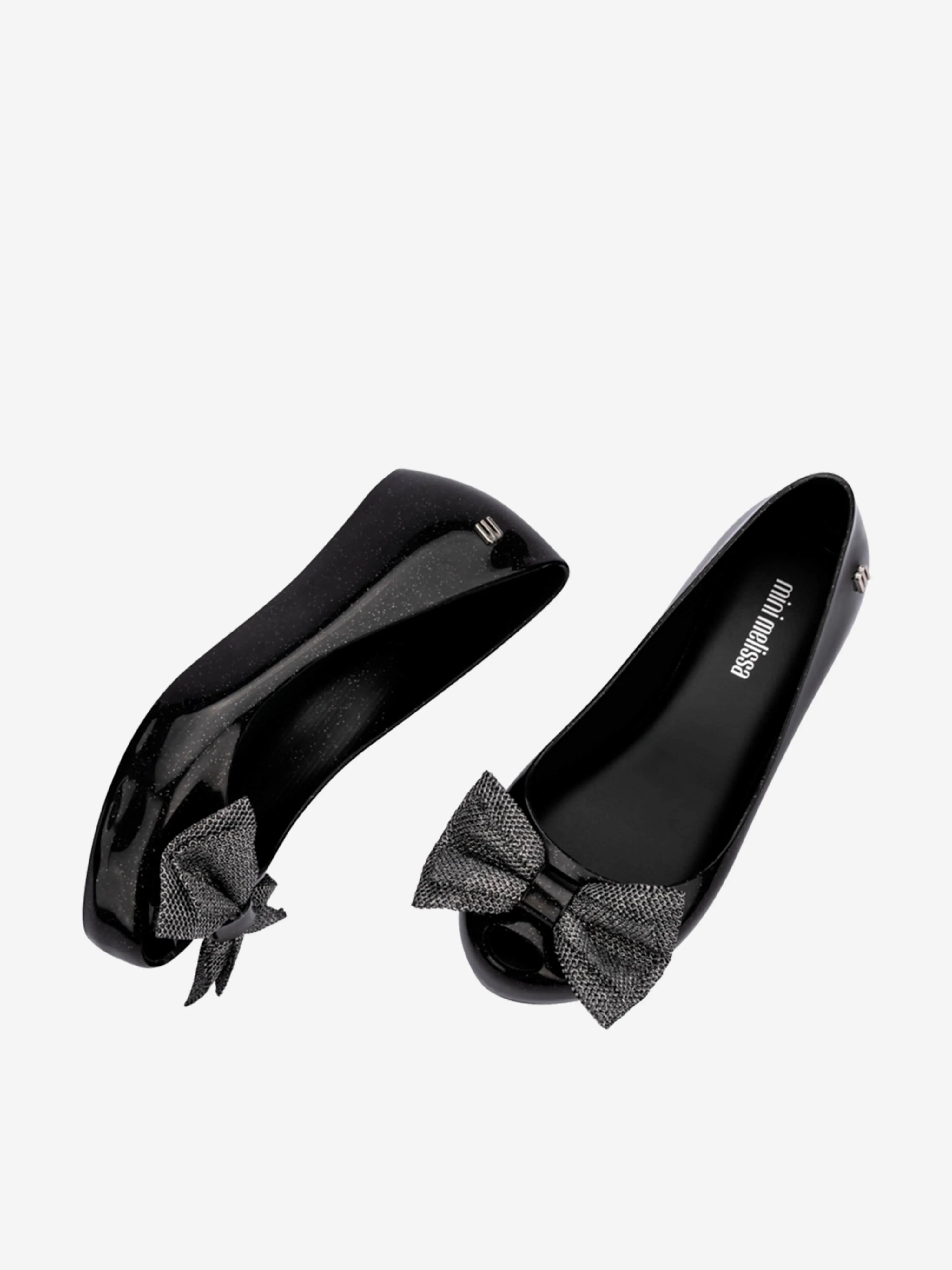 Mini Melissa Mädchen Ultragirl Sweet XII Ballettschuhe in Schwarz
