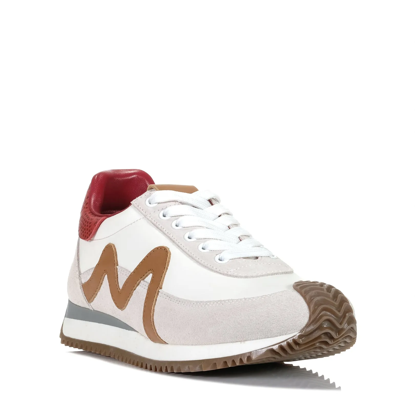 Minx Marvel Elfenbein Tan Rot