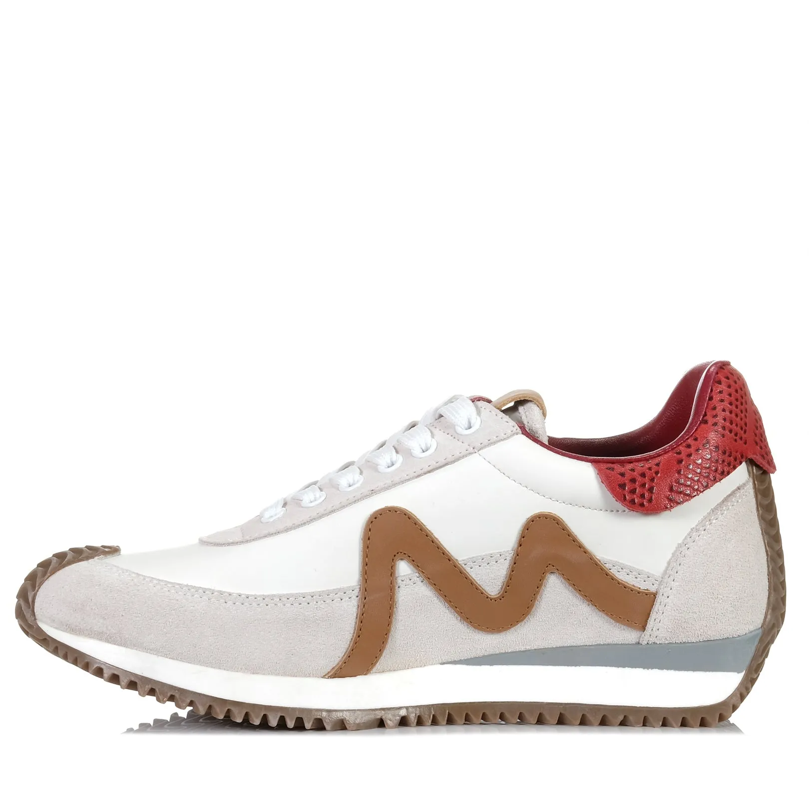 Minx Marvel Elfenbein Tan Rot