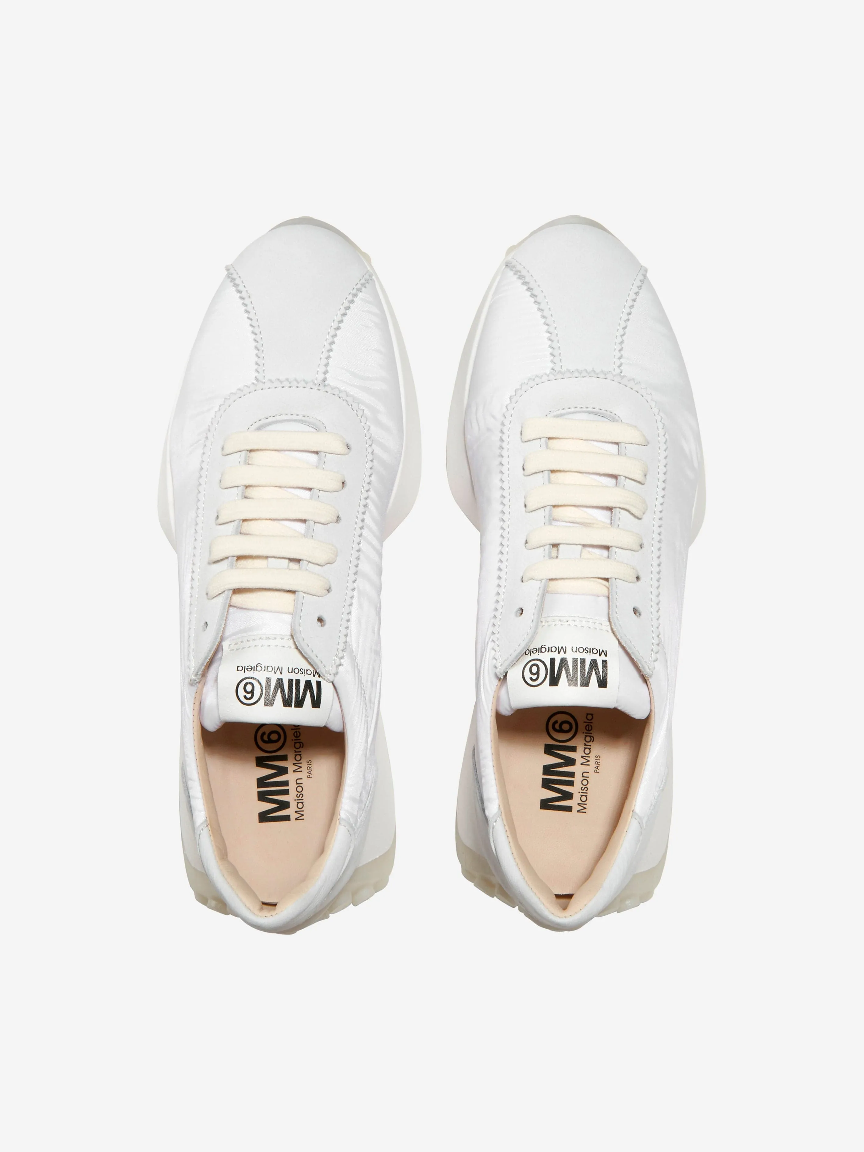 MM6 Maison Margiela Mädchen Leder Schnürsenkel Turnschuhe