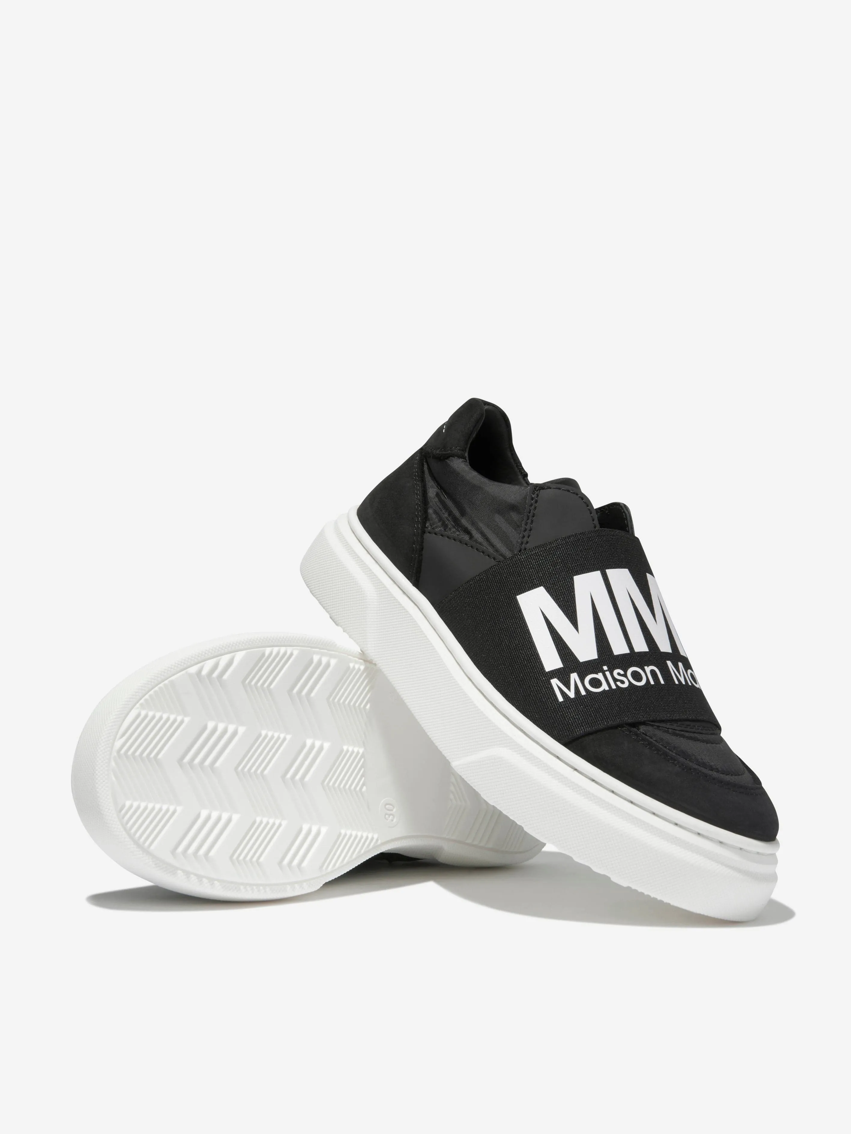 MM6 Maison Margiela Unisex Logo Slip-On Sneaker