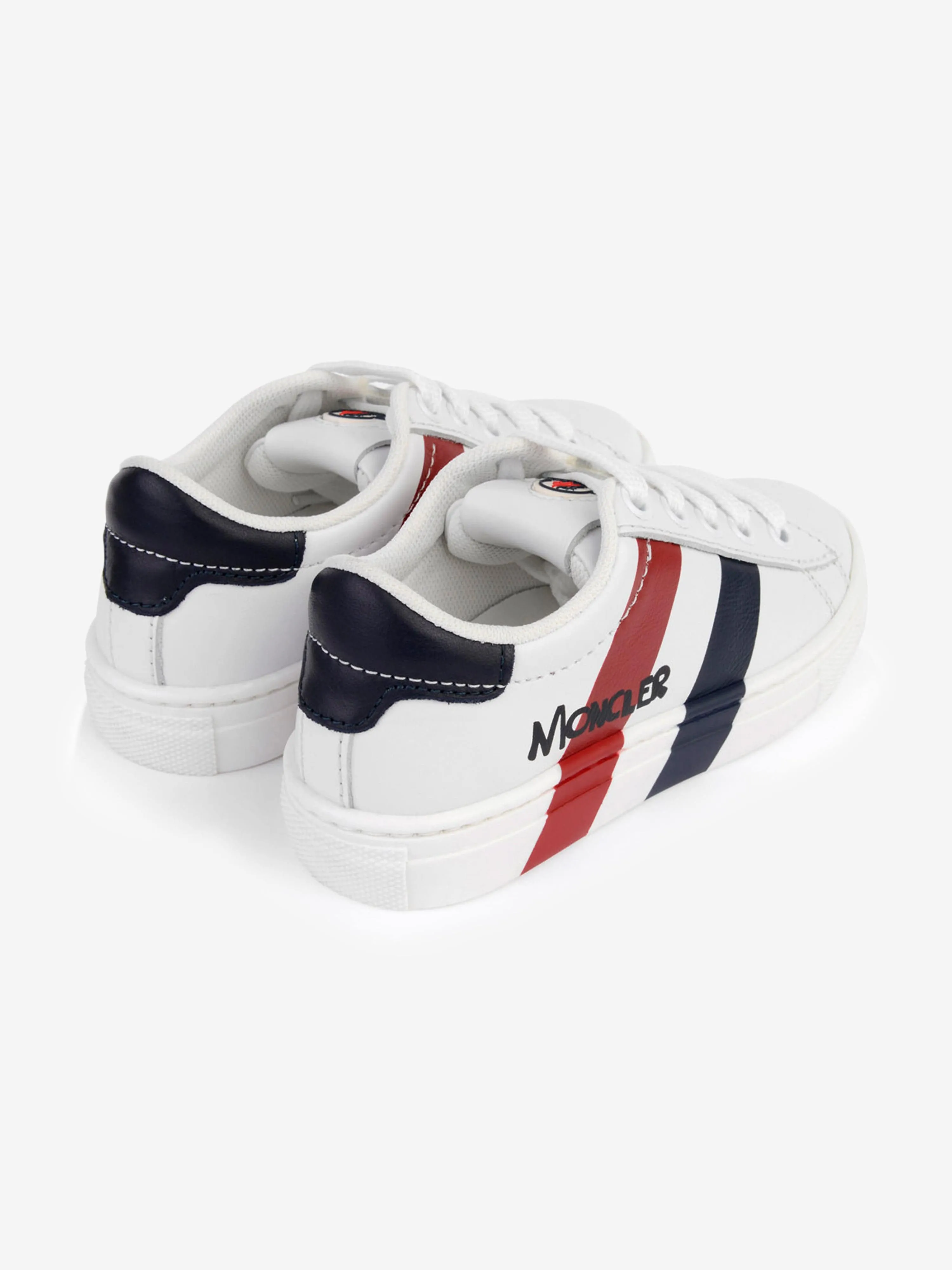 Moncler Jungen Leder Turnschuhe