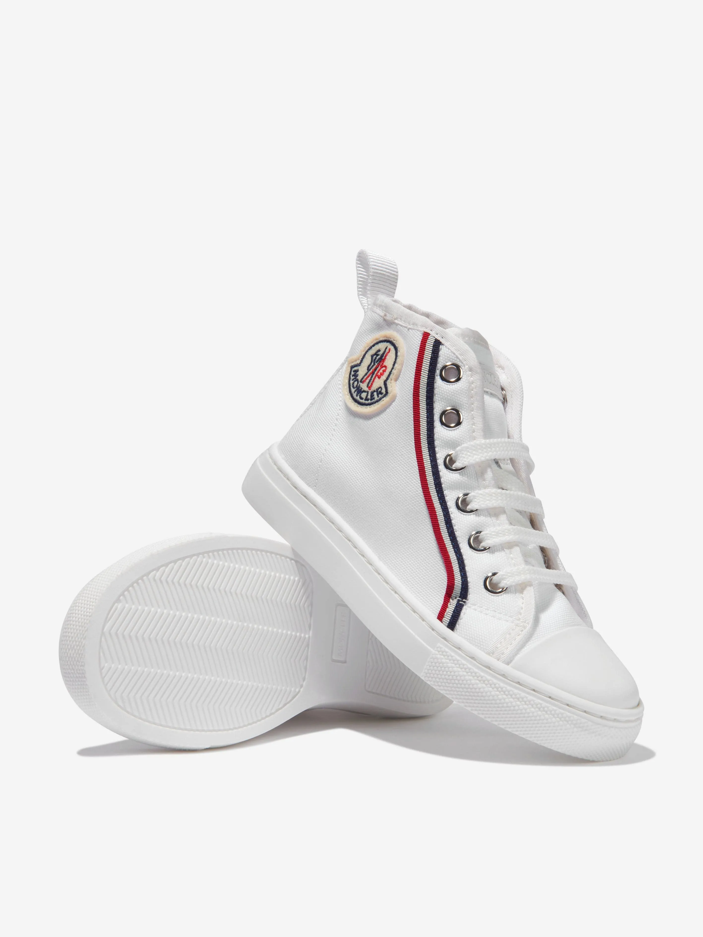 Moncler Enfant Unisex Anyse II High Top Logo Turnschuhe