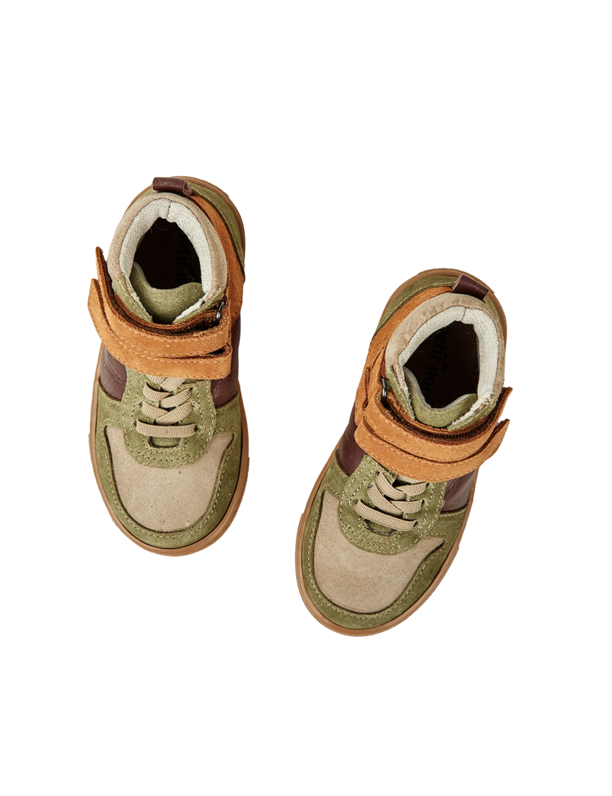 Berg-Sneaker mit Klettverschluss - Cress Wildleder