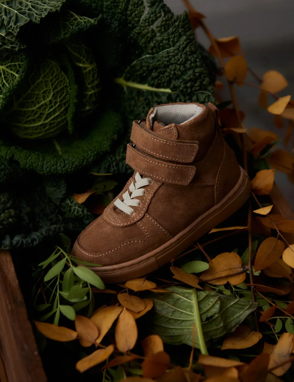 Berg-Sneaker mit Klettverschluss - Winterpilz