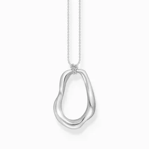 Natürliche Schönheit Sterling Silber Halskette KE2319-001-39 Thomas Sabo Halsketten