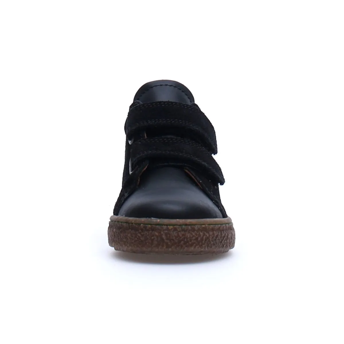 Naturino Jungen Albus Desert Black Suede 2 Klettverschluss (Größen 30-34)