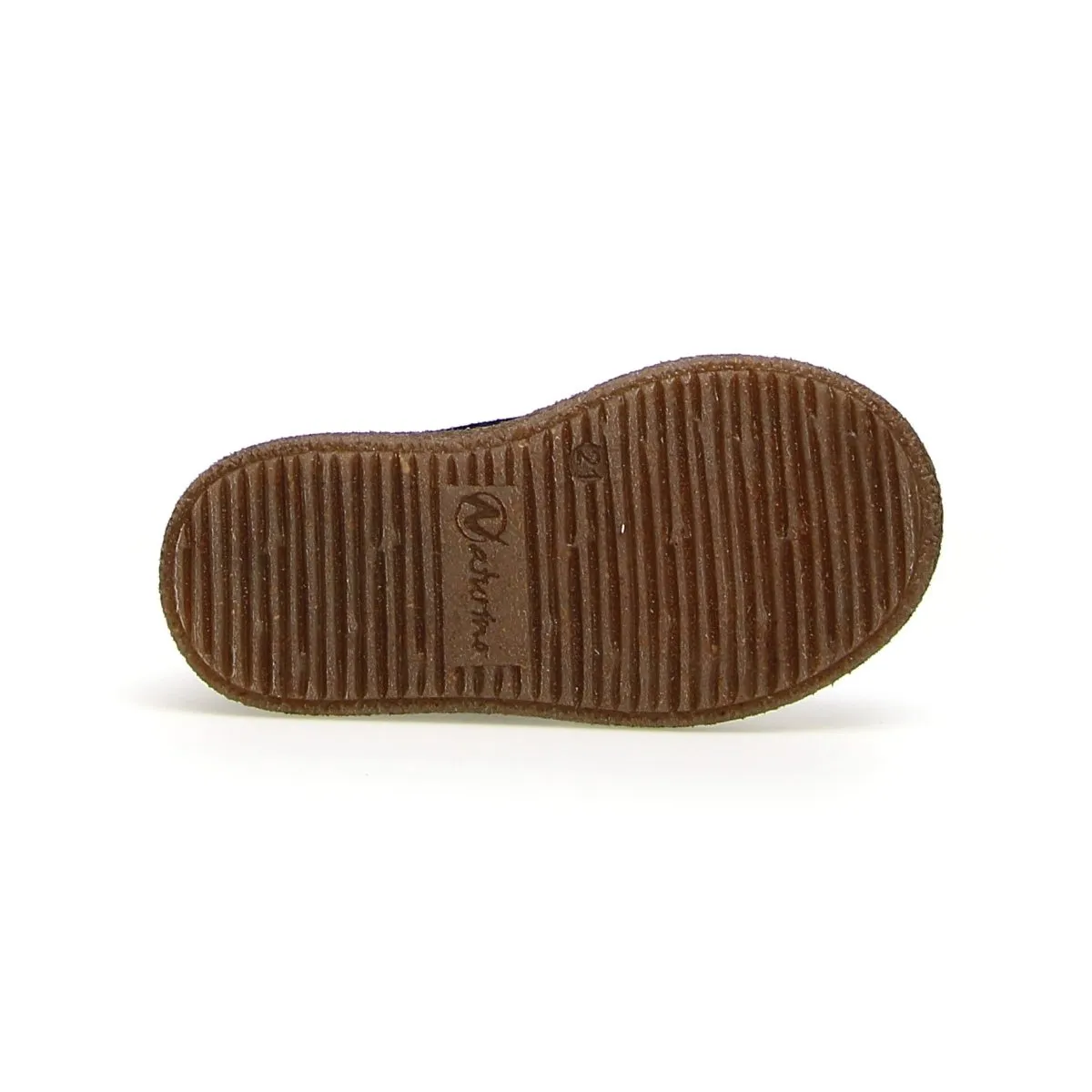 Naturino Jungen Albus Desert Black Suede 2 Klettverschluss (Größen 30-34)