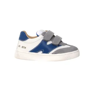 Naturino Jungen (Größen 28-32) Jenix VL Weißes Leder/Grau/Navy Naturino Kinderschuhe