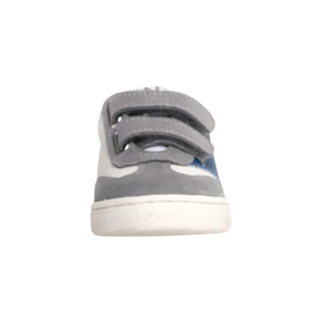 Naturino Jungen (Größen 28-32) Jenix VL Weißes Leder/Grau/Navy Naturino Kinderschuhe
