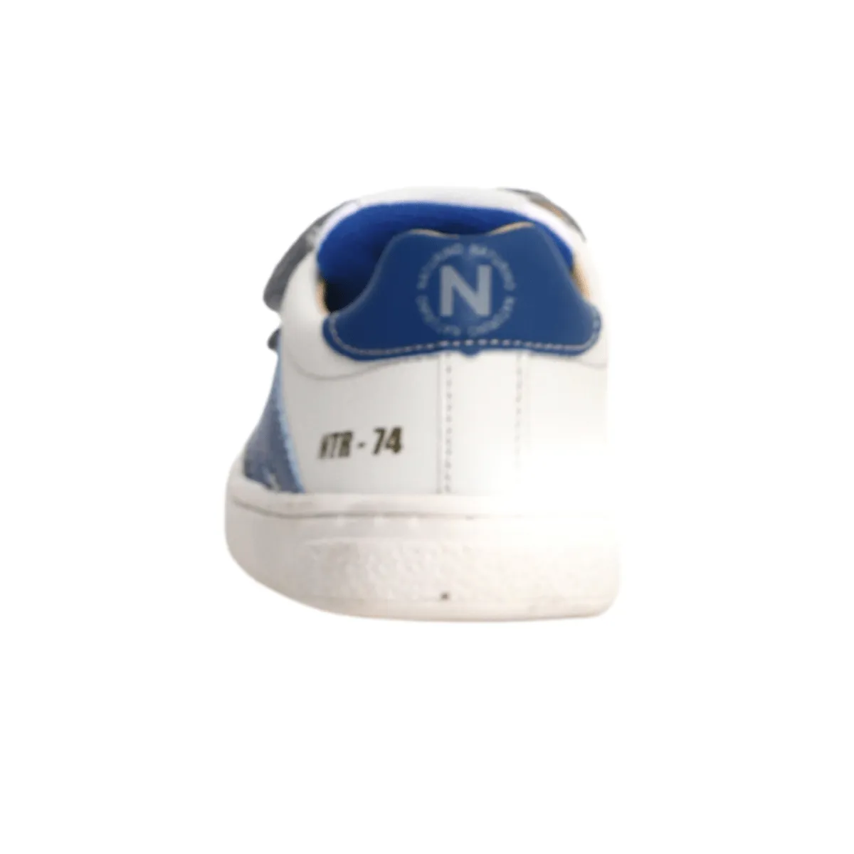 Naturino Jungen (Größen 28-32) Jenix VL Weißes Leder/Grau/Navy Naturino Kinderschuhe