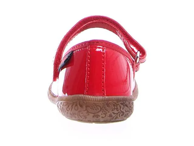 Naturino Mädchen Pavia 69 Rot Lack Mary Jane (Größen 25-29)