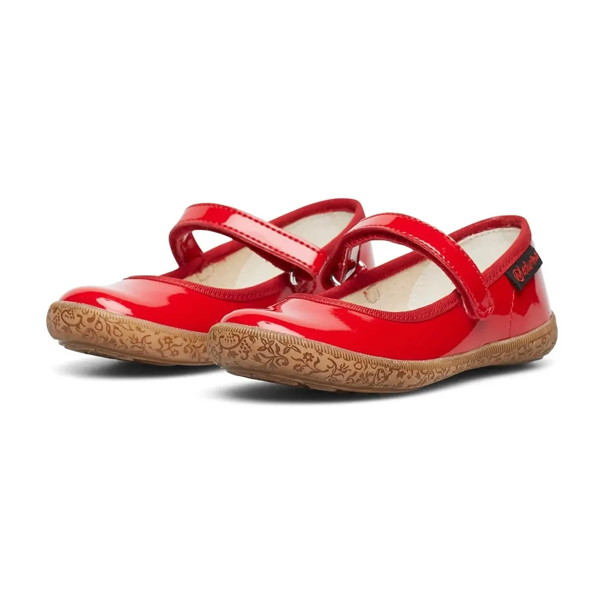 Naturino Mädchen Pavia 69 Rote Lack-Mary Janes (Größen 30-33)