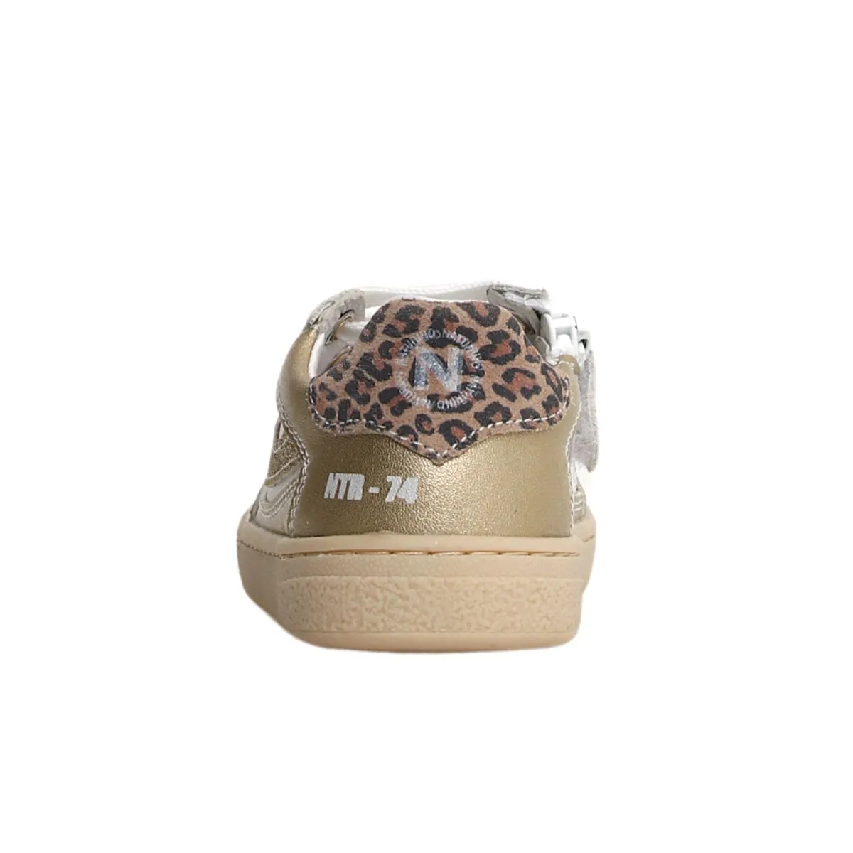 Naturino Mädchen-Sneaker (Größen 29-32) Picho Weiß/Gold