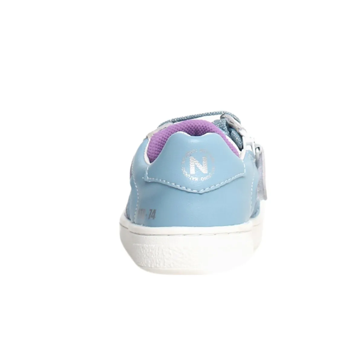 Naturino Mädchen-Sneaker (Größen 33-35) mit Seitlichem Reißverschluss in Denim
