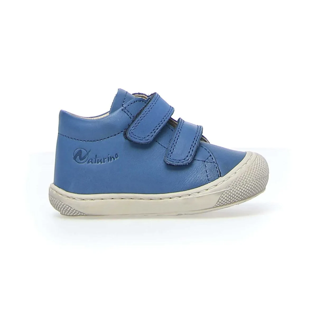 Naturino Kleinkindschuhe (Größen 19-22) Cocoon VL Azurblau Leder