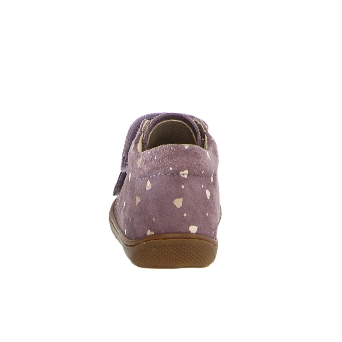 Naturino Kleinkindschuhe (Größen 19-22) Cocoon VL Magnolia Wildleder mit Herzchen