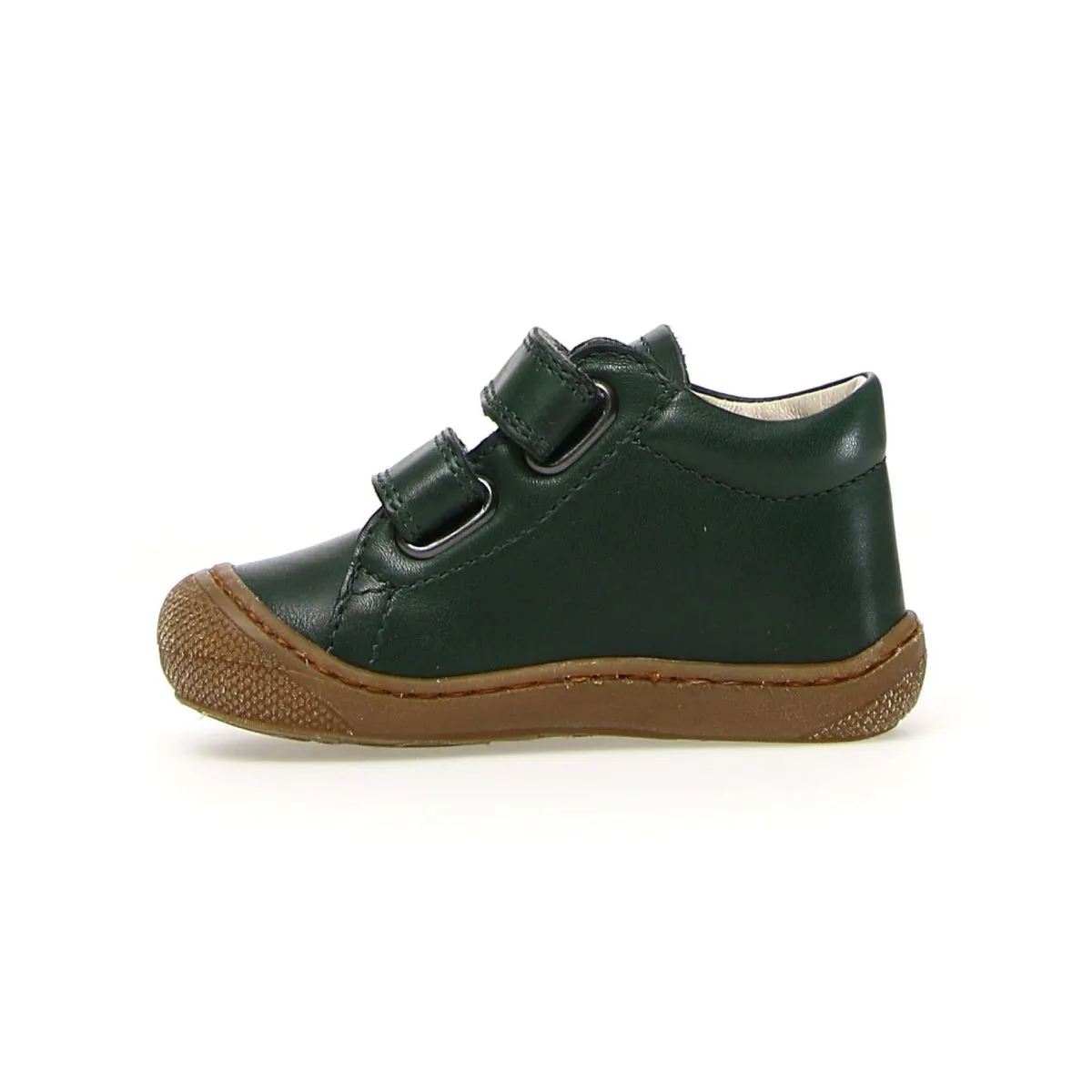Naturino Kleinkindschuhe (Größen 19-23) Kokon VL Grün Flaschenleder