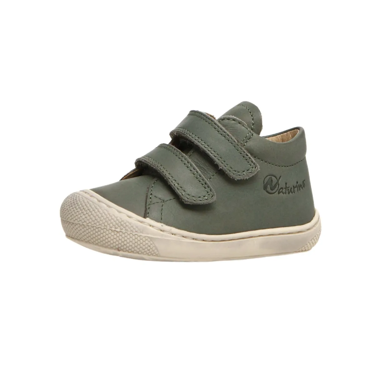 Naturino Kleinkindschuhe (Größen 19-23) Salbei/Weiß mit Ledersohle