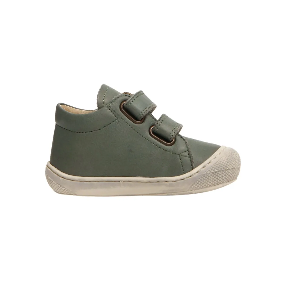 Naturino Kleinkindschuhe (Größen 19-23) Salbei/Weiß mit Ledersohle