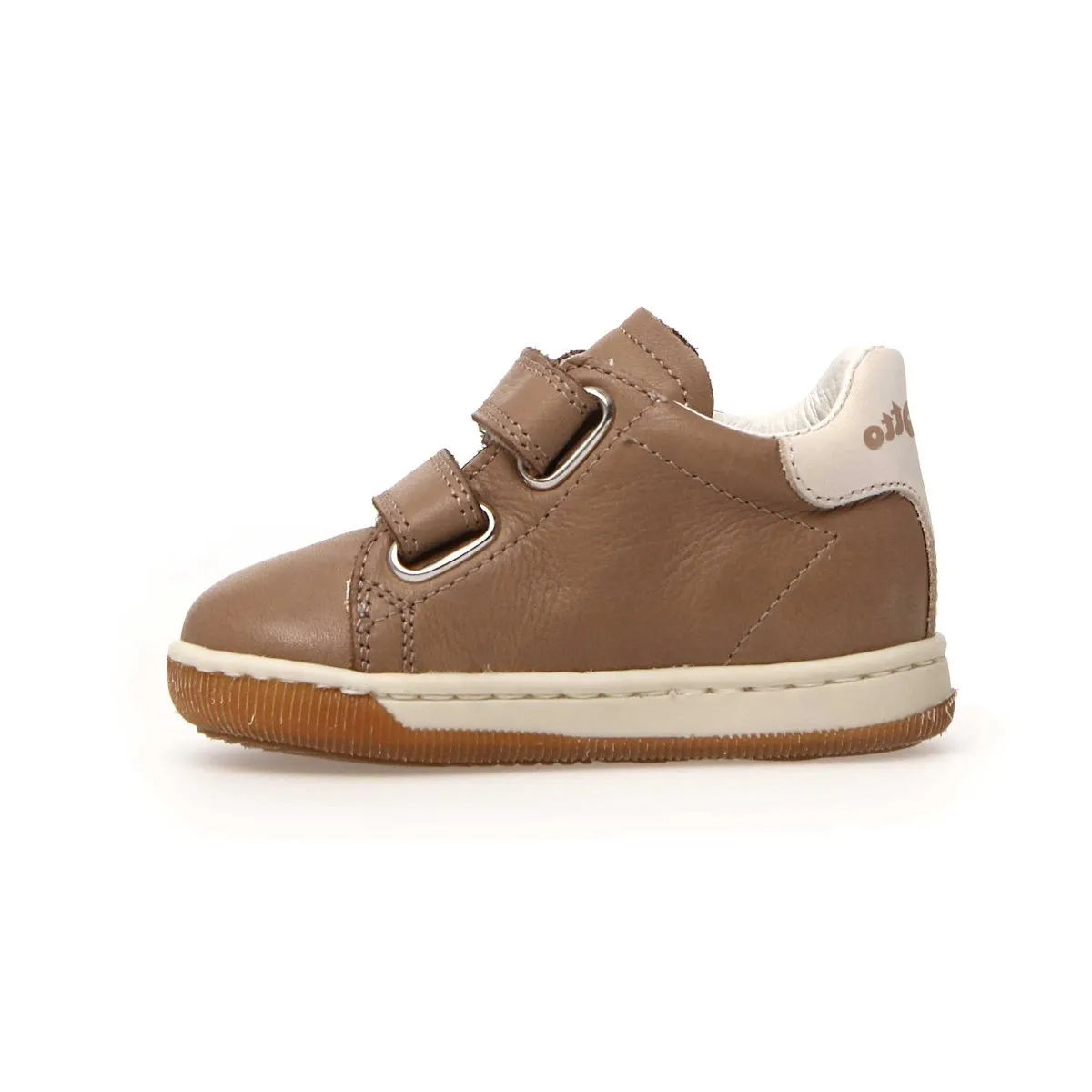 Naturino Kleinkindschuhe (Größen 21-26) Falcotto Adam VL Taubengraues Leder