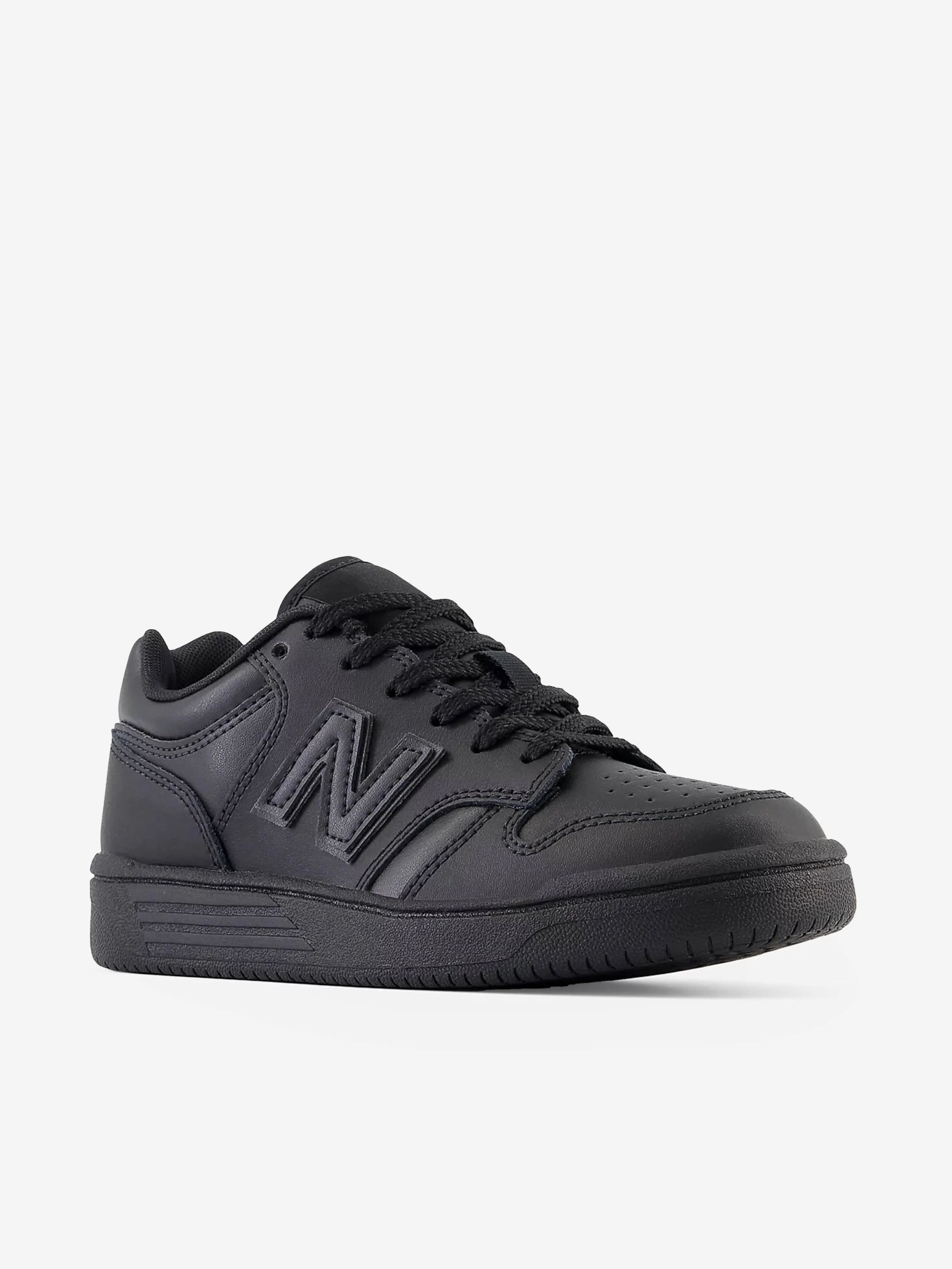 New Balance Jungen 480 Turnschuhe in Schwarz