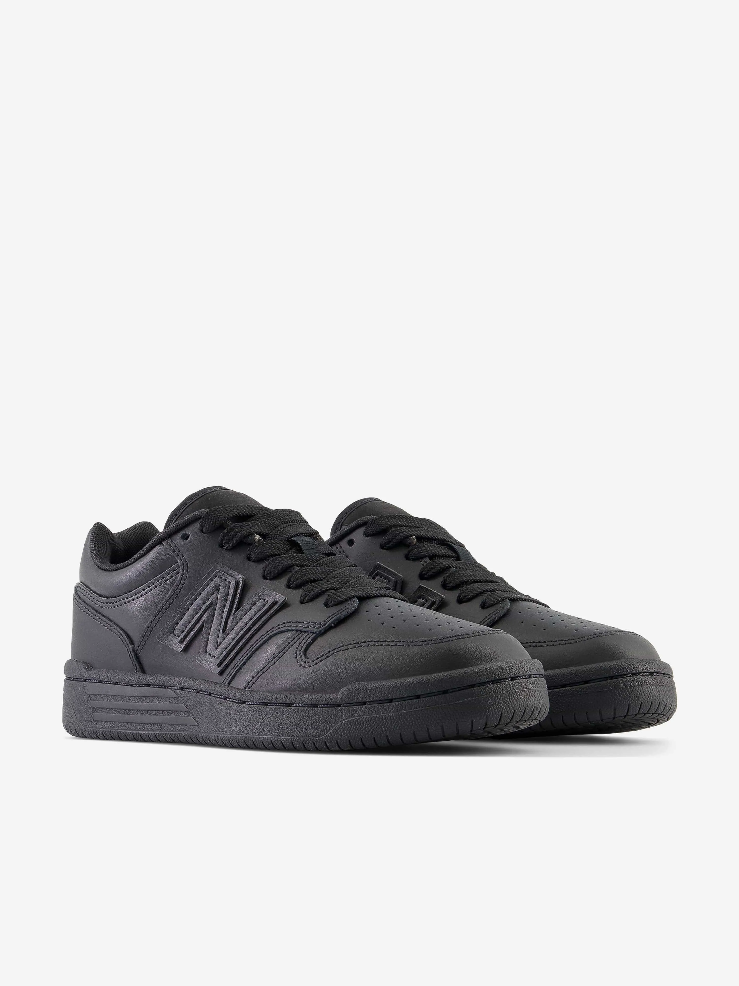 New Balance Jungen 480 Turnschuhe in Schwarz