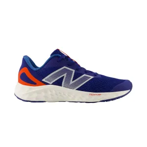 New Balance Jungen (Schulkind) Fresh Foam Arishi v4 GPARIYN4 Tintenblau/Neo Flame/Silber Metallic