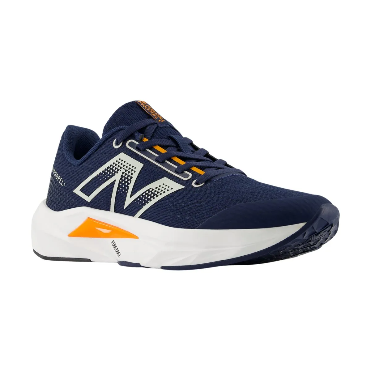 New Balance Jungen (Schulkind) FuelCell Propel v5 GPFCPRK5 Marine/Sonnenleuchten/Grau