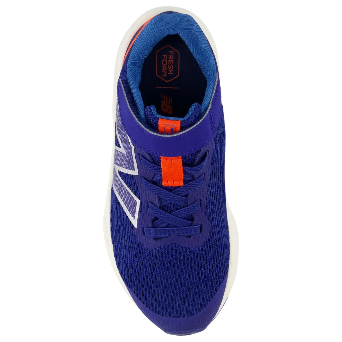 New Balance Jungen (Vorschule) Fresh Foam Arishi v4 PAARIYN4 Tintenblau/Neo Flamme/Silber Metallic