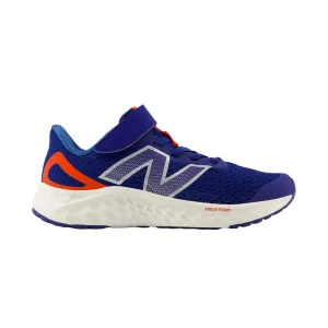 New Balance Jungen (Vorschule) Fresh Foam Arishi v4 PAARIYN4 Tintenblau/Neo Flamme/Silber Metallic