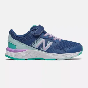 New Balance Captain Blau/Dunkelviolett 680v6 Kinderturnschuh