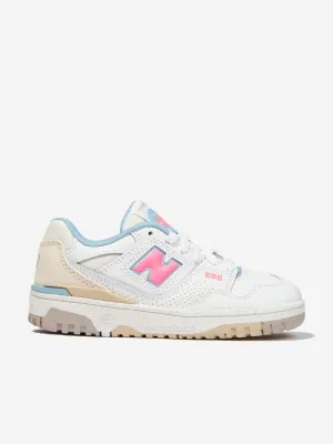 New Balance Mädchen B550 Turnschuhe in Weiß