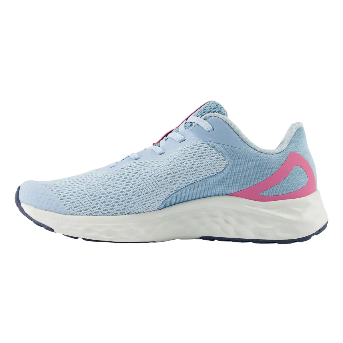 New Balance Mädchen (Schulkind) Fresh Foam Arishi v4 GPARIYB4 Quarry Blau/Echt Rosa/Chrom Blau