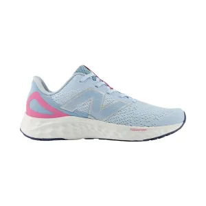 New Balance Mädchen (Schulkind) Fresh Foam Arishi v4 GPARIYB4 Quarry Blau/Echt Rosa/Chrom Blau