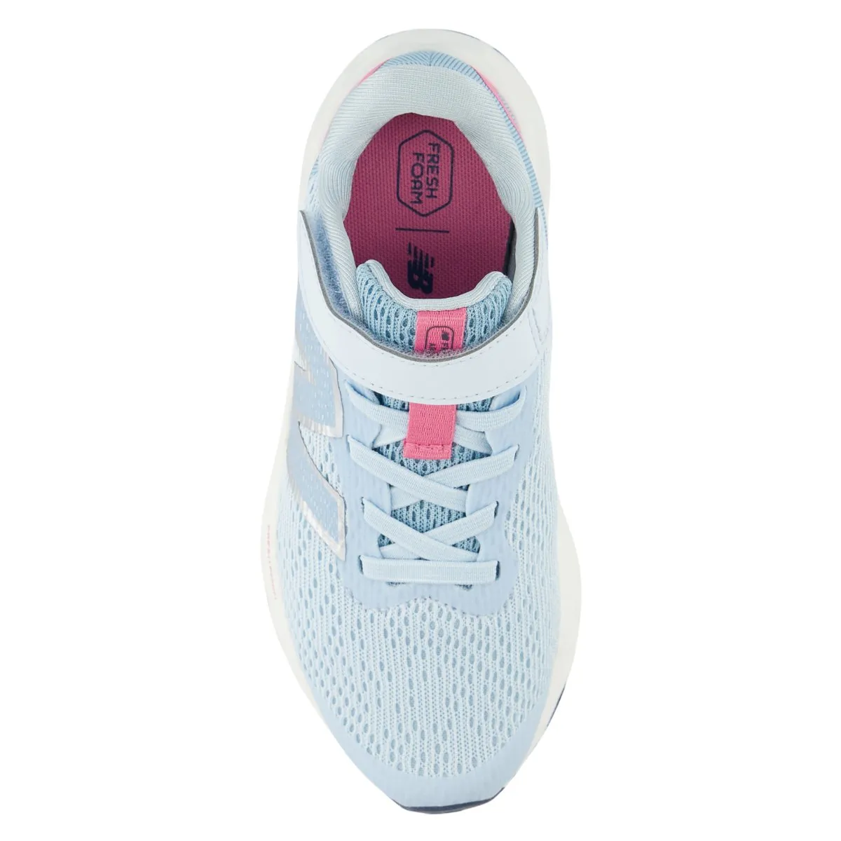 New Balance Mädchen (Vorschule) Fresh Foam Arishi v4 PAARIYB4 Quarry Blau/Real Pink/Chrome Blau New Balance Schuhe