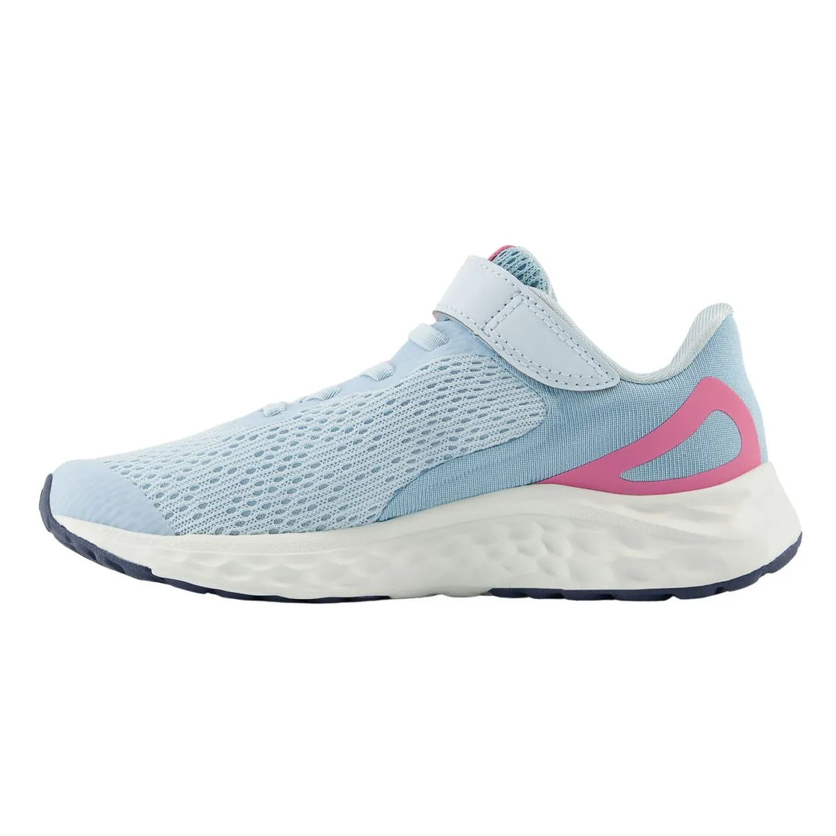 New Balance Mädchen (Vorschule) Fresh Foam Arishi v4 PAARIYB4 Quarry Blau/Real Pink/Chrome Blau New Balance Schuhe